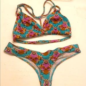 Montce Swim Bikini Printed Set - Large